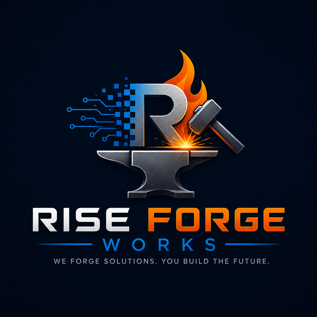 Rise Forge Works logo